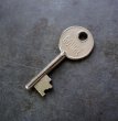 画像1: ENGLAND antique KEY イギリスアンティークキー ヴィンテージキー 鍵  パドロックキー ヴィンテージ 1950-70s (1)