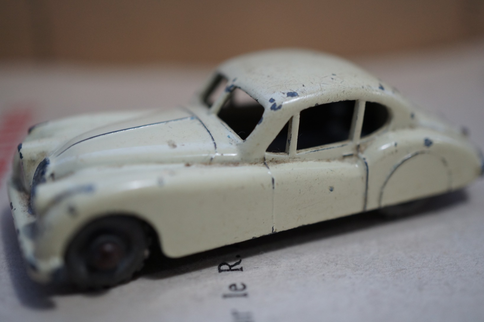 LESNEY MATCHBOX JAGUAR XK140 NO.32 - LITTLE HAND ANTIQUE 【LHA】