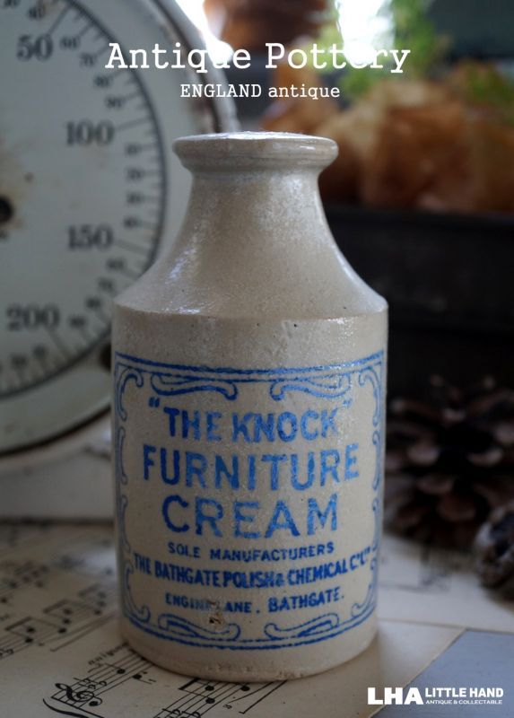 RARE】ENGLAND antique アンティーク THE KNOCK FURNITURE CREAM