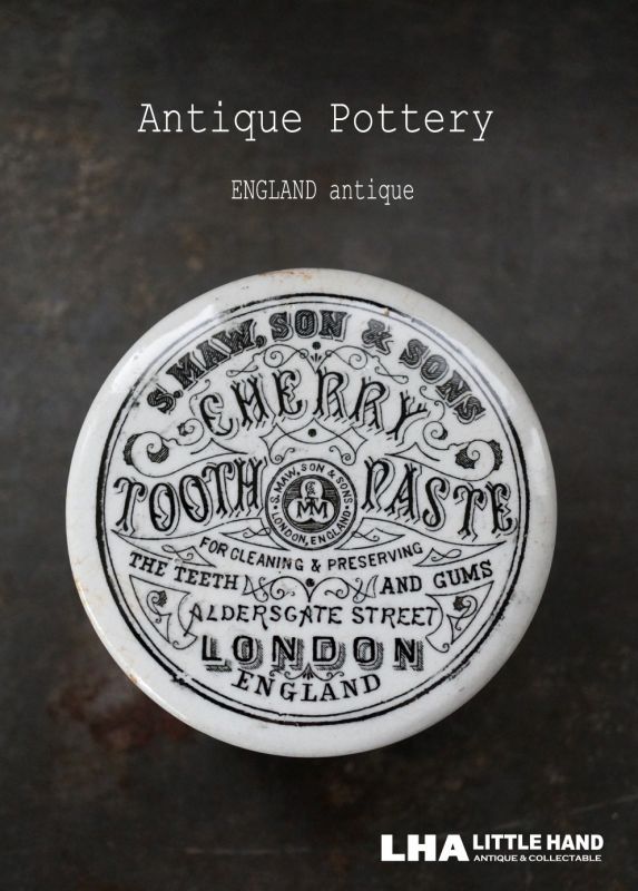 ENGLAND antique イギリスアンティーク CHERRY TOOTH PASTE トゥース