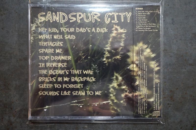 画像2: SANDSPUR CITY  / HEY KID，YOUR DAD'S A DICK　CD 