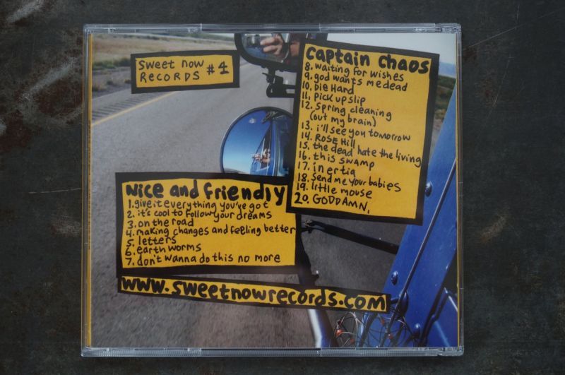 画像2: NICE AND FRIENDLY & CAPTAIN CHAOS / Have Fun Die Hard  /  Split  CD 