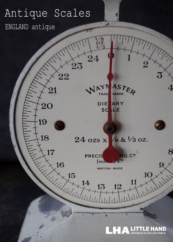 ENGLAND antique イギリスアンティーク WAYMASTER DIETARY SCALES