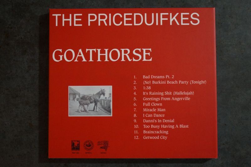 画像2: THE PRICEDUIFKES / GOATHORSE  CD