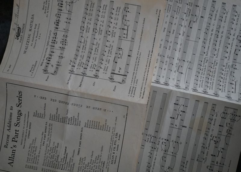 画像4: ENGLAND antique Sheet Music イギリスアンティーク 楽譜　譜面 ヴィンテージ 1930-60's