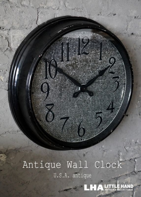 画像1: U.S.A. antique INTERNATIONAL wall clock アンティーク 掛け時計 ヴィンテージ スクールクロック 49.5cm インダストリアル 1935's