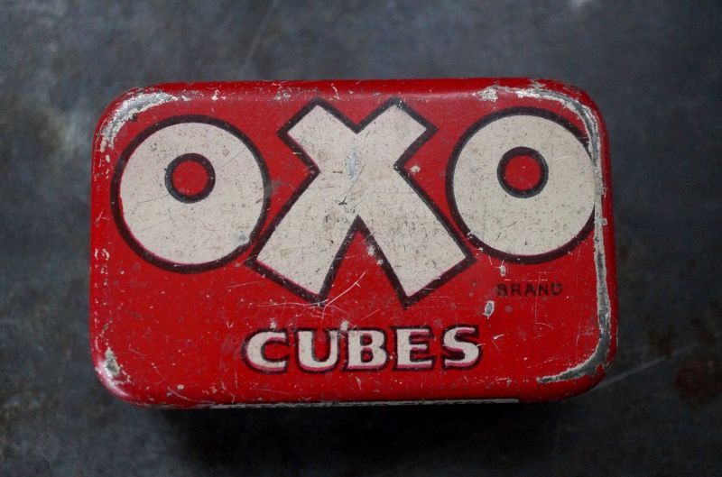 画像2: ENGLAND antique イギリスアンティーク 小さな OXO オクソ缶 1930's