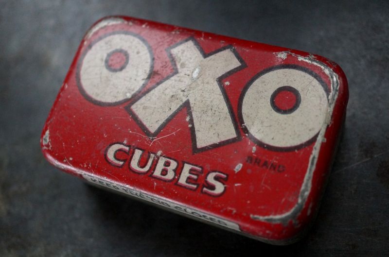 画像4: ENGLAND antique イギリスアンティーク 小さな OXO オクソ缶 1930's