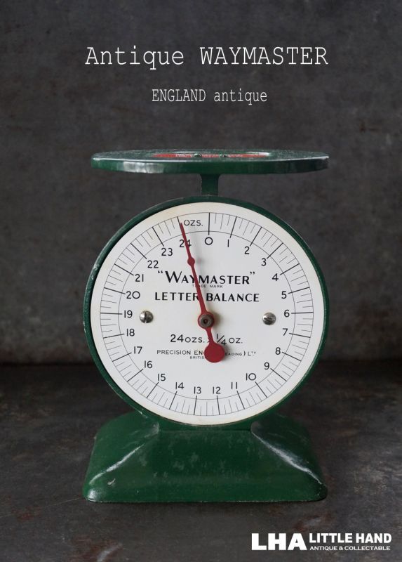 画像1: ENGLAND antique イギリスアンティーク WAYMASTER レターバランス スケール 1961's ウェイマスター はかり