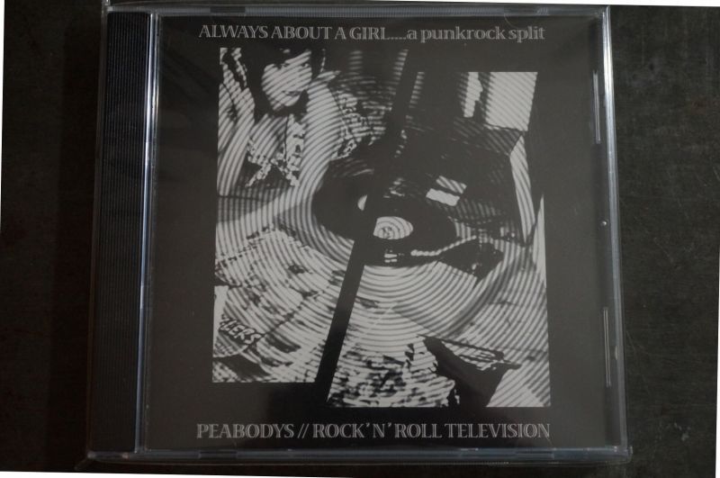 画像1: PEABODYS, ROCK'N'ROLL TELEVISION /split CD