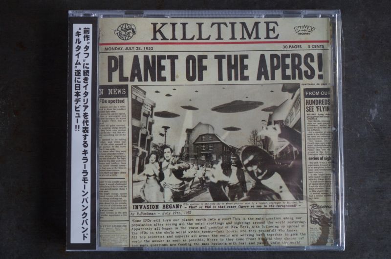 画像1: KILLTIME / PLANT OF THE APERS   CD