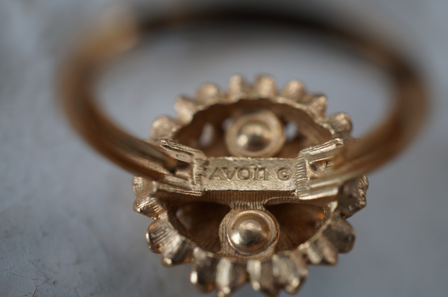 画像5: USA antique アメリカアンティーク Avon Ring エイボン コスチュームジュエリー ヴィンテージ リング 指輪 1960－80's 