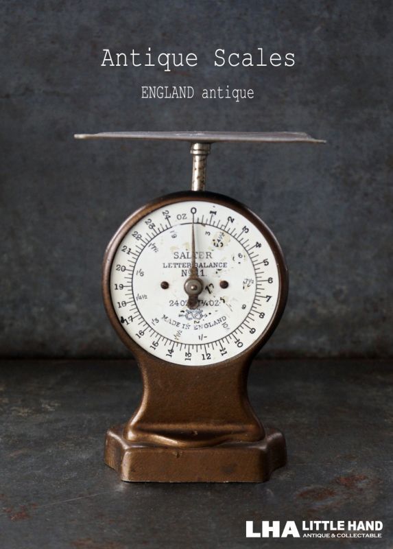 ENGLAND antique イギリスアンティーク SALTER レターバランス