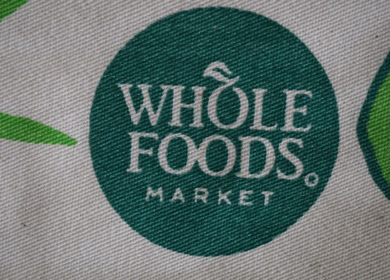 アメリカ直輸入 日本未発売 Whole Foods Market Tote Bag ホールフーズマーケット トートバッグ エコバッグ Little Hand Antique Lha