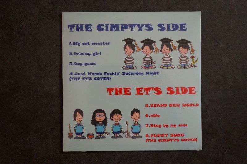 画像2: THE CiMPTYS & THE ET'S   / Split CD