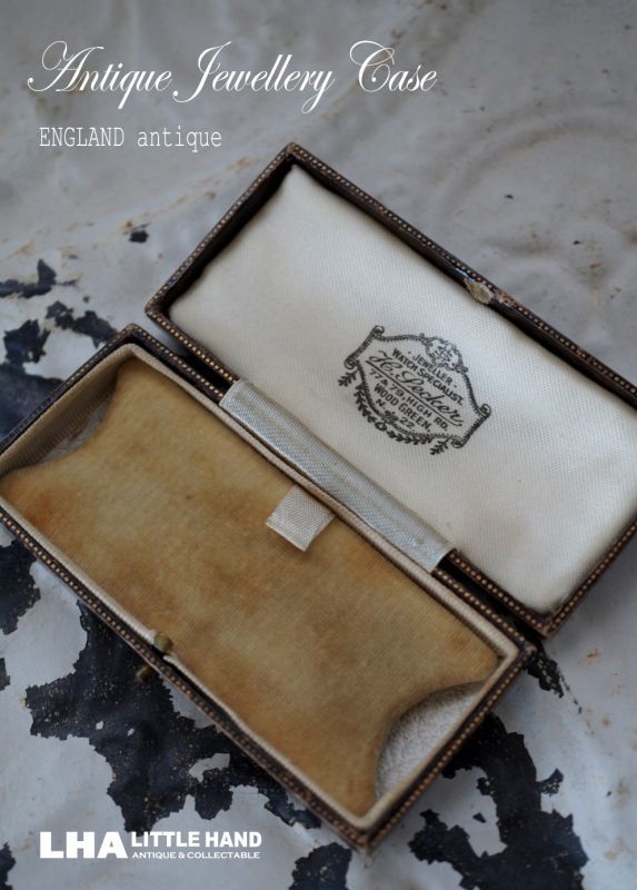 ENGLAND antique イギリスアンティーク ジュエリーケース　ジュエリーボックス アクセサリー 1890-1930's