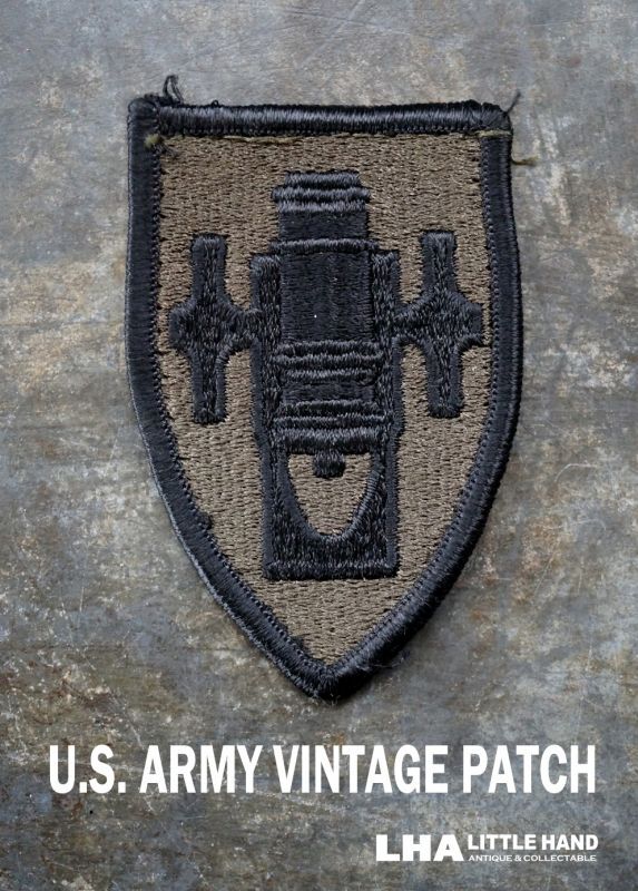 USA antique アメリカアンティーク Army PATCH アメリカ軍 ヴィンテージパッチ 実物 ワッペン US ミリタリーワッペン  1960-80's LITTLE HAND ANTIQUE 【LHA】
