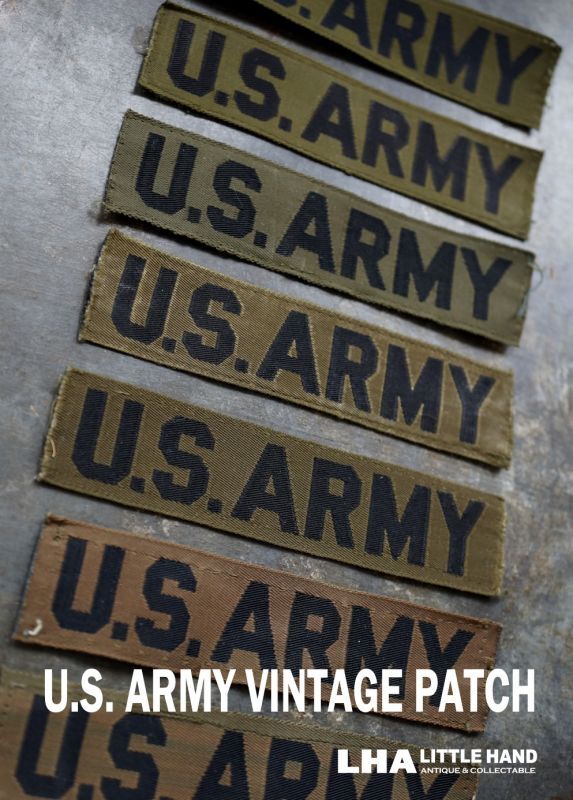 Usa Antique アメリカアンティーク U S Army Patch アメリカ軍 ヴィンテージパッチ 実物 ワッペン Us ミリタリーワッペン 1960 80 S Little Hand Antique Lha