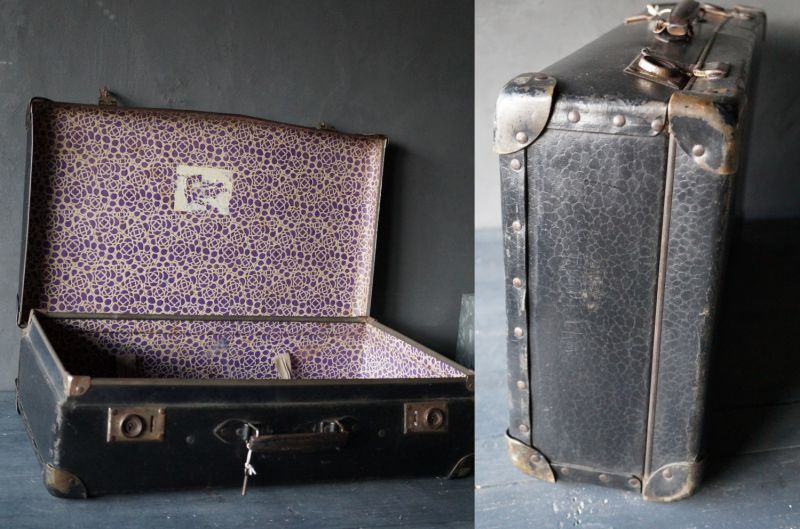 ENGLAND antique Trunk イギリスアンティーク トランク・スーツケース