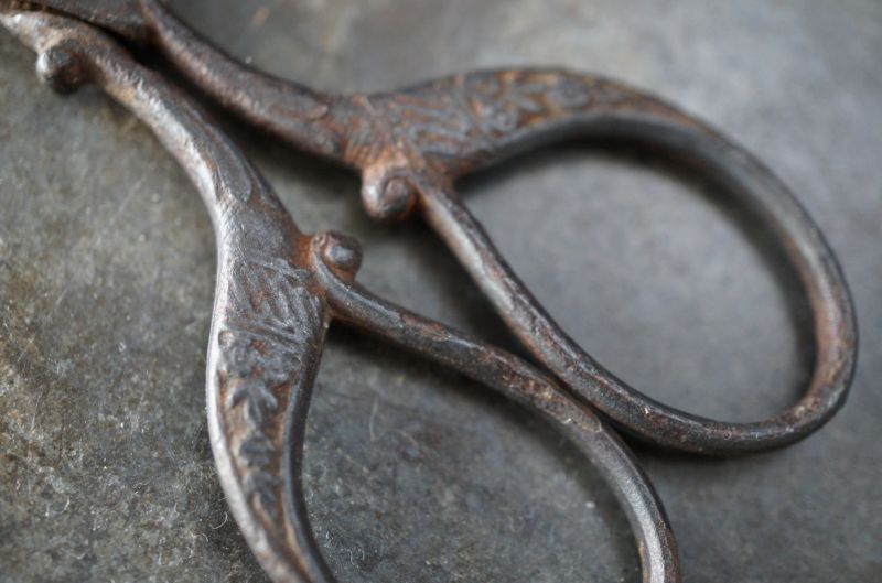 画像4: ENGLAND antique Scissors イギリスアンティーク 糸切ハサミ ミニハサミ ヴィンテージ 1930-40's
