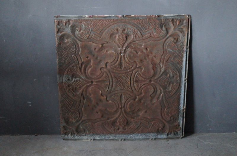 画像4: USA antique CEILING TIN シーリングティンパネル ティンパネル  1860-1940's