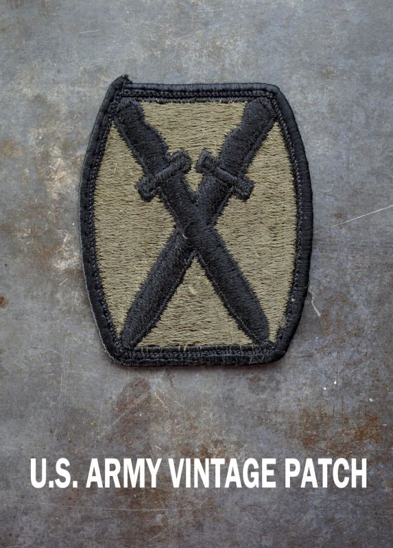 画像1: USA antique U.S. Army PATCH アメリカアンティーク U.S. Army PATCH  アメリカ軍 ヴィンテージパッチ 実物 ワッペン US ミリタリーワッペン 1960-80's 