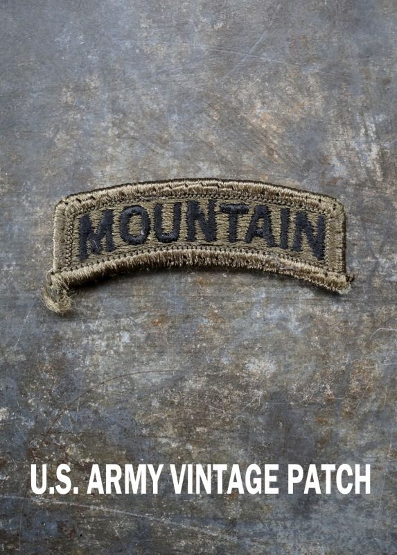画像1: USA antique U.S. Army PATCH アメリカアンティーク U.S. Army PATCH  アメリカ軍 ヴィンテージパッチ 実物 ワッペン US ミリタリーワッペン 1960-80's 
