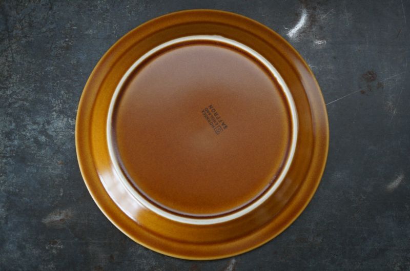 画像5: ENGLAND antique HORNSEA  SAFFRON PLATE イギリスアンティーク ホーンジー サフラン ケーキプレート デザートプレート 1970-80's ヴィンテージ