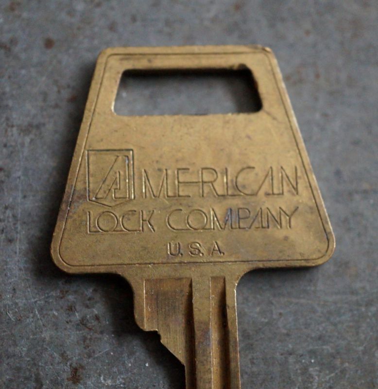 画像3: USA antique KEY アメリカアンティークキー ヴィンテージキー 鍵 ヴィンテージ 1930-60s