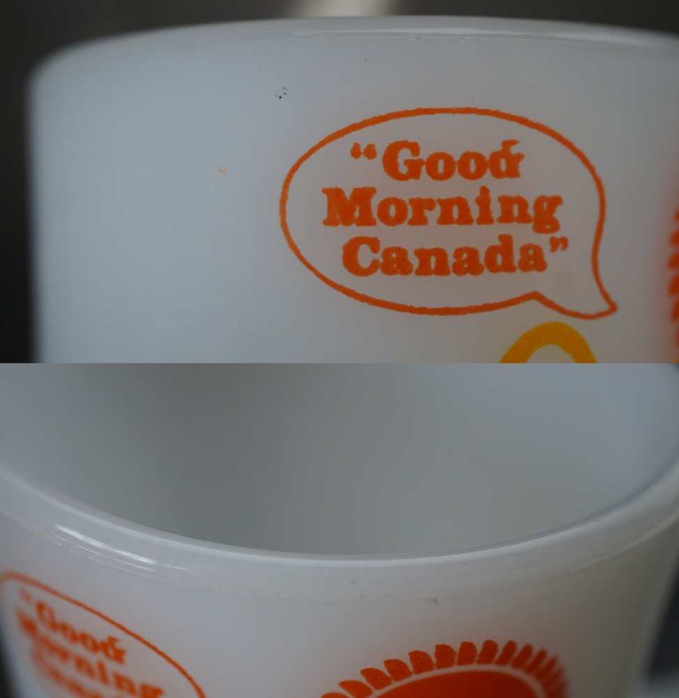 U.S.A. vintage Fire-king Mug McDonald's CANADA アメリカ