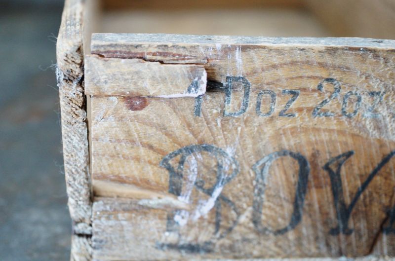 RARE】ENGLAND antique BOVRIL BOX イギリスアンティーク 木製 ウッド 