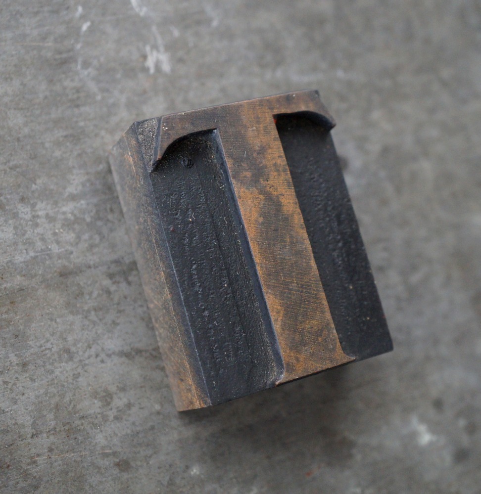画像3: U.S.A. antique Letterpress 【T】アメリカアンティーク 木製プリンターブロック Ｈ5ｃｍ ヴィンテージ スタンプ ビンテージ はんこ 数字 1900-40's 