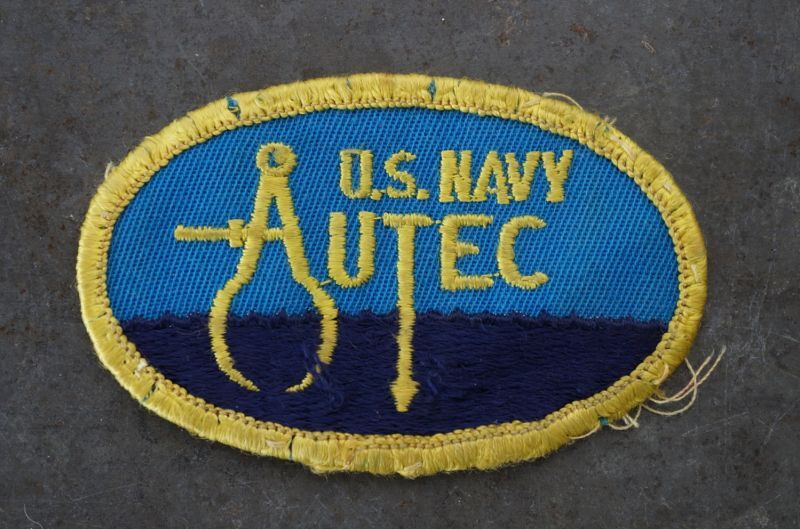 画像2: USA antique PATCH U.S. NAVY 米海軍 アメリカアンティーク  ヴィンテージ パッチ  ワッペン US  刺繍 ビンテージ 1960-80's 