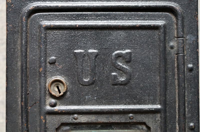 U.S.A. antique MAIL BOX アメリカアンティーク メールボックス ポスト