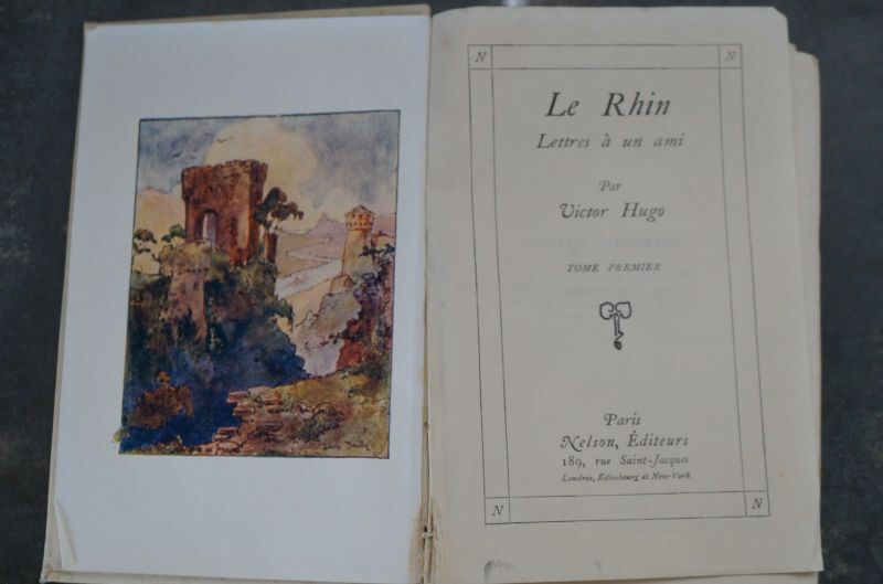 FRANCE antique NELSON BOOK フランス アンティーク 本 ネルソン 古書 