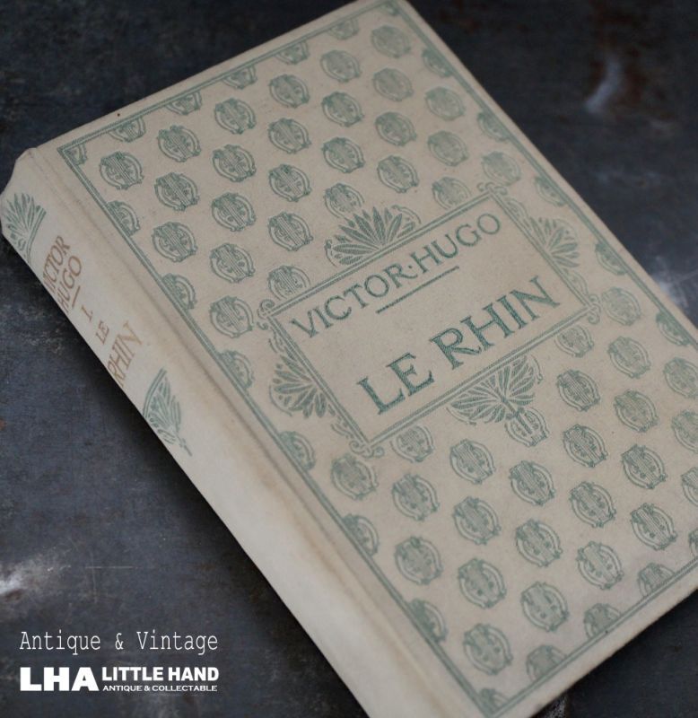 フランスアンティーク 古い本 1892年 - 雑貨