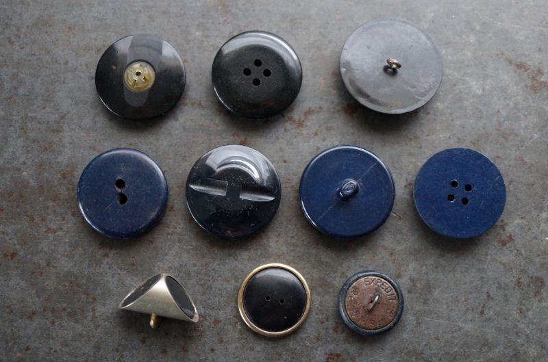 画像5: FRANCE antique BUTTONS フランスアンティーク ボタン 10個セット ヴィンテージ 1950-70's