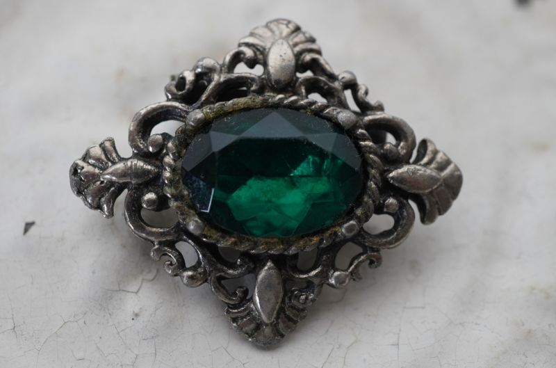 画像2: SALE【30%OFF】ENGLAND antique Brooch イギリスアンティーク ブローチ アクセサリー ヴィンテージブローチ コスチュームジュエリー 1960-80's 