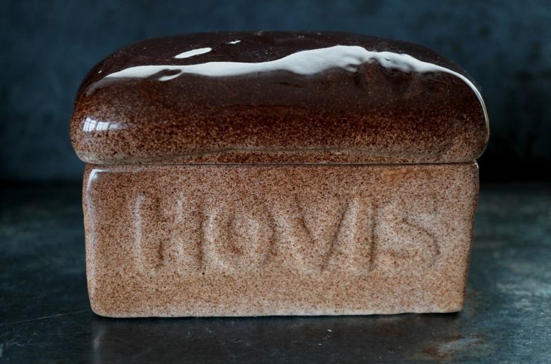 ENGLAND antique HOVIS Butter Dish イギリスアンティーク