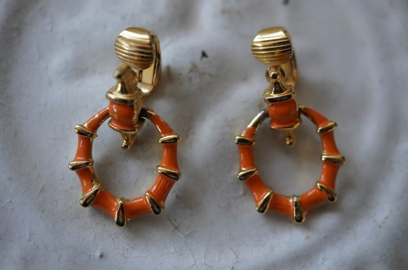 画像2: U.S.A. antique Earrings  アメリカアンティーク コスチュームジュエリー ヴィンテージ イヤリング 1960－80's 