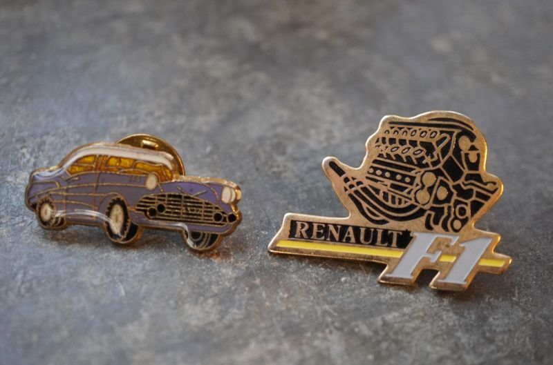 画像2: FRANCE antique PINS Pin Badge 7pcs フランスアンティーク ピンズ ピンバッジ 7個 CAR 車 自動車 ヴィンテージ 1980-90's