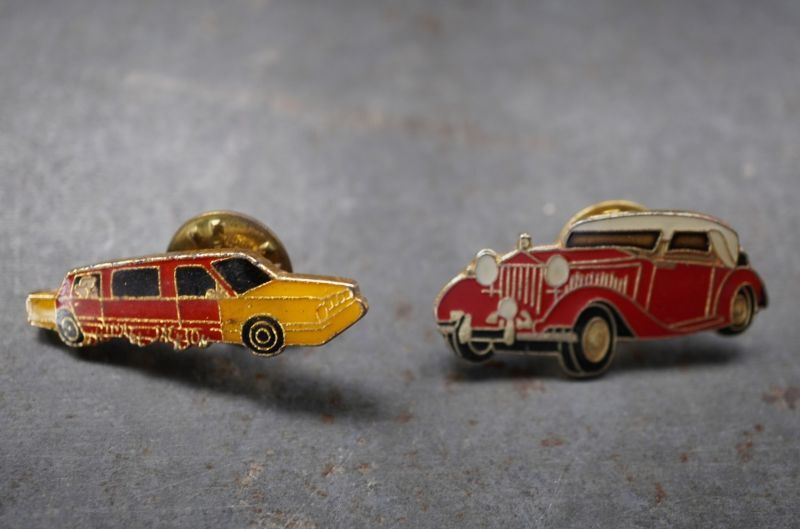 画像3: FRANCE antique PINS Pin Badge 4pcs フランスアンティーク ピンズ ピンバッジ 4個  CAR 車 自動車 ヴィンテージ 1980-90's