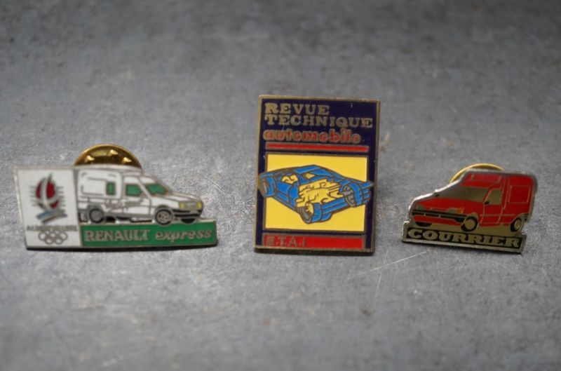 画像3: FRANCE antique PINS Pin Badge 7pcs フランスアンティーク ピンズ ピンバッジ 7個 CAR 車 自動車 ヴィンテージ 1980-90's