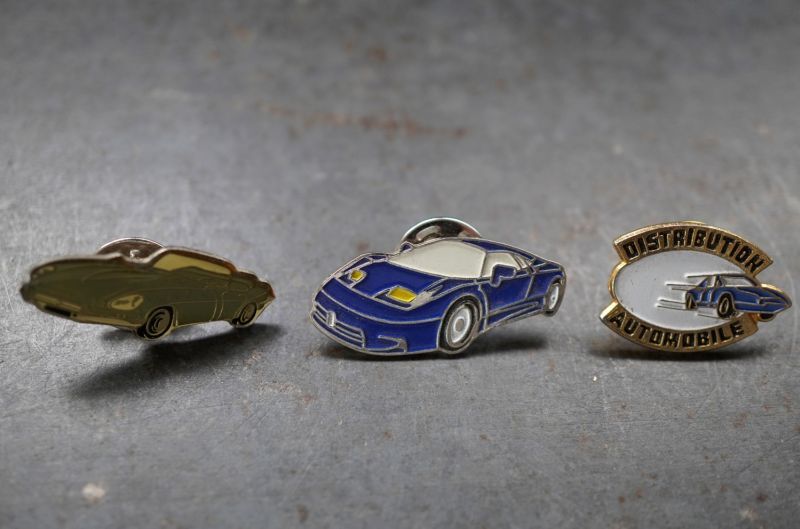 画像4: FRANCE antique PINS Pin Badge 7pcs フランスアンティーク ピンズ ピンバッジ 7個 CAR 車 自動車 ヴィンテージ 1980-90's