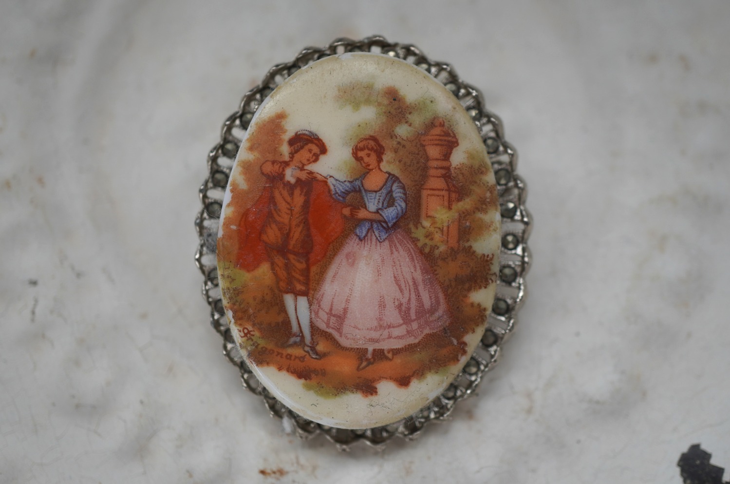 画像2: SALE【30%OFF】ENGLAND antique Brooch イギリスアンティーク ブローチ アクセサリー ヴィンテージブローチ コスチュームジュエリー 1960-80's 