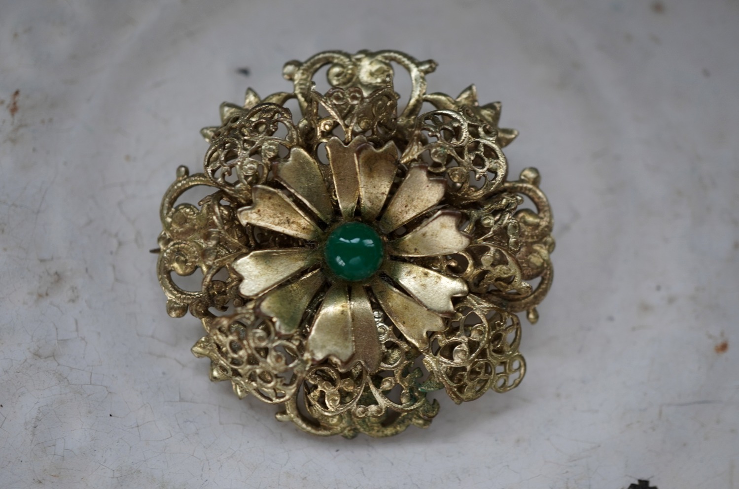 画像2: SALE【30%OFF】ENGLAND antique Brooch イギリスアンティーク ブローチ アクセサリー ヴィンテージブローチ コスチュームジュエリー 1960-80's 