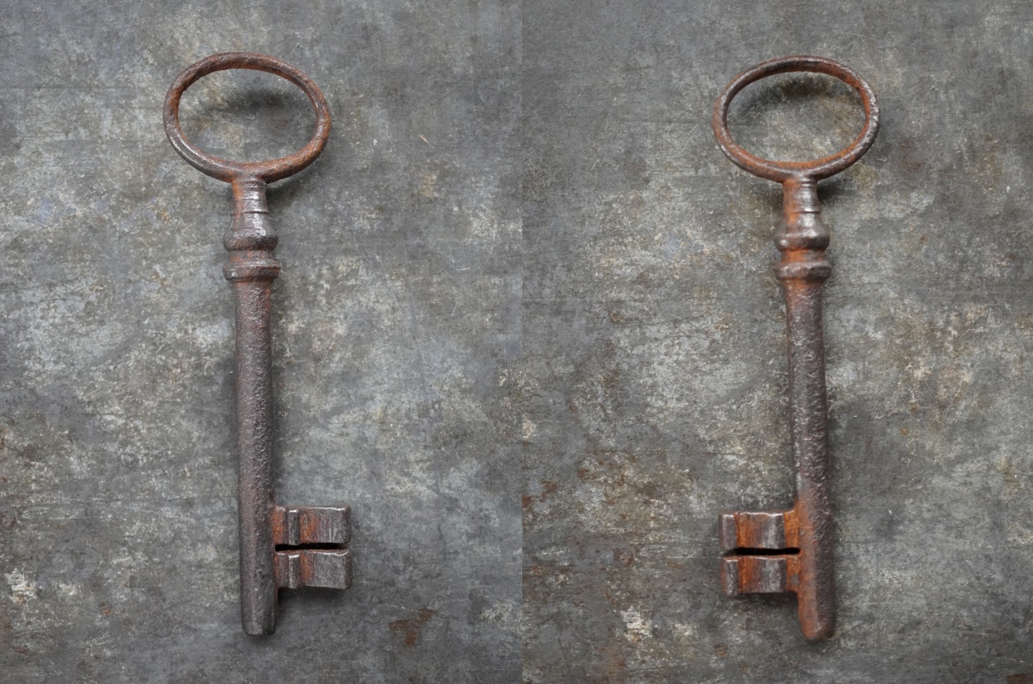 画像3: FRANCE antique KEY フランスアンティークキー 大きな鍵 H10.3cm 1890-1920's