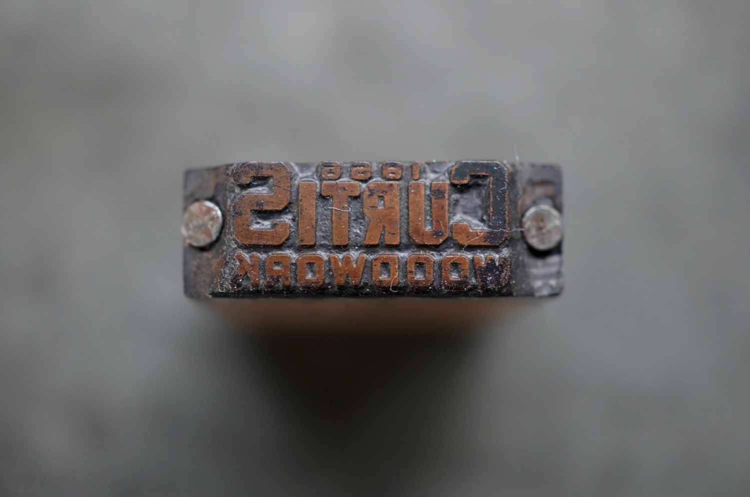 画像4: U.S.A. antique Letterpress 2pcs アメリカアンティーク メタル木製プリンターブロック 2個 ヴィンテージ スタンプ ビンテージ はんこ 数字 1900-40's 