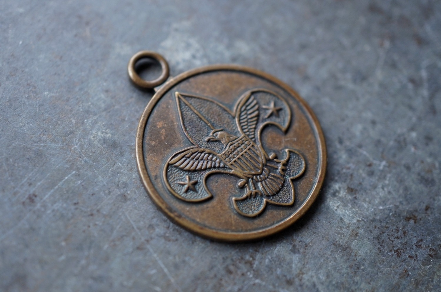 画像2: U.S.A. antique BOY SCOUTS OF AMERICA TAG BSA アメリカアンティーク ボーイスカウトタグ プレート ブラス 真鍮 ヴィンテージ 1960-90's 