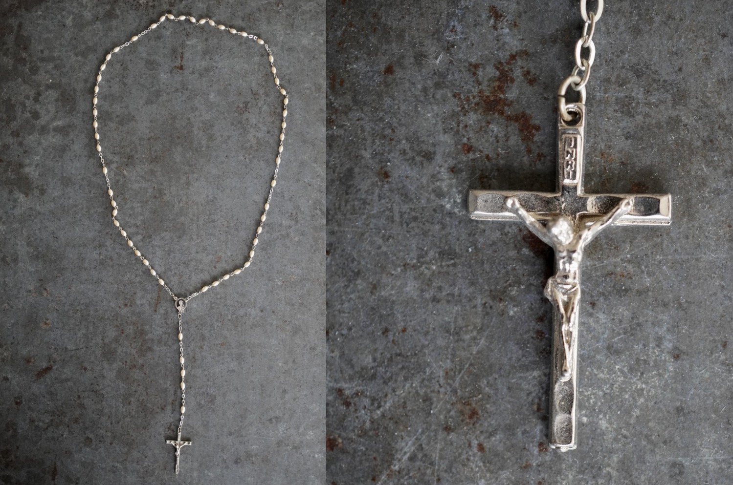 画像3: ITALY antique  Rosary イタリアアンティーク ロザリオ 十字架 ヴィンテージ 1970-90's  